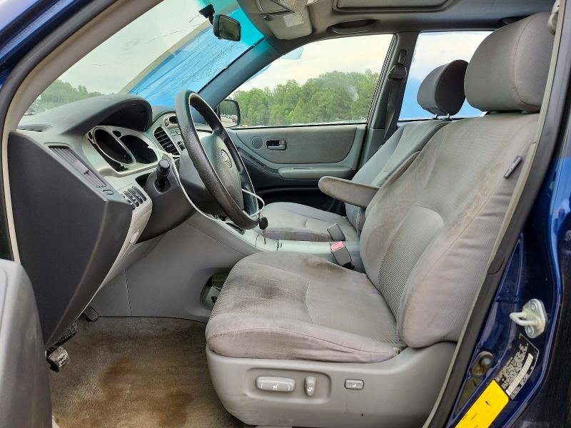 2004 Toyota Highlander VIN JTEEP21A640025121 COPART salvage auction — FRONT END, Va - Certificate Of Title, sold $925 on 2026-07-06 (photo 7)