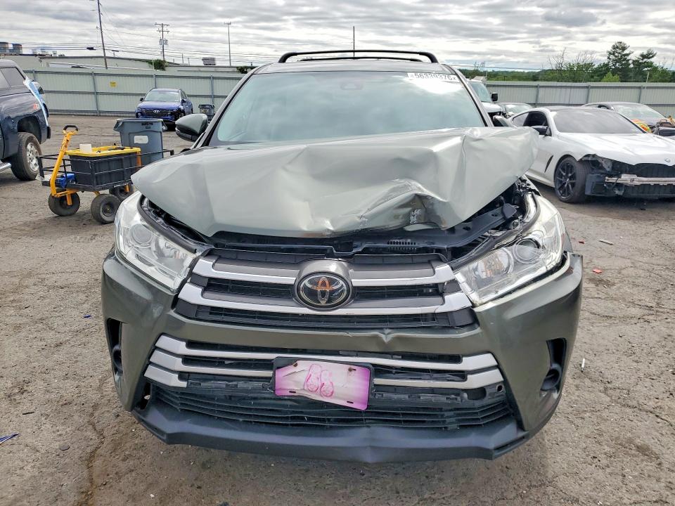 2019 Toyota VIN 5TDBZRFH5KS951973 COPART salvage auction — FRONT END, Pa - Certificate Of Salvage, sold $175 on 2026-07-21 (photo 5)