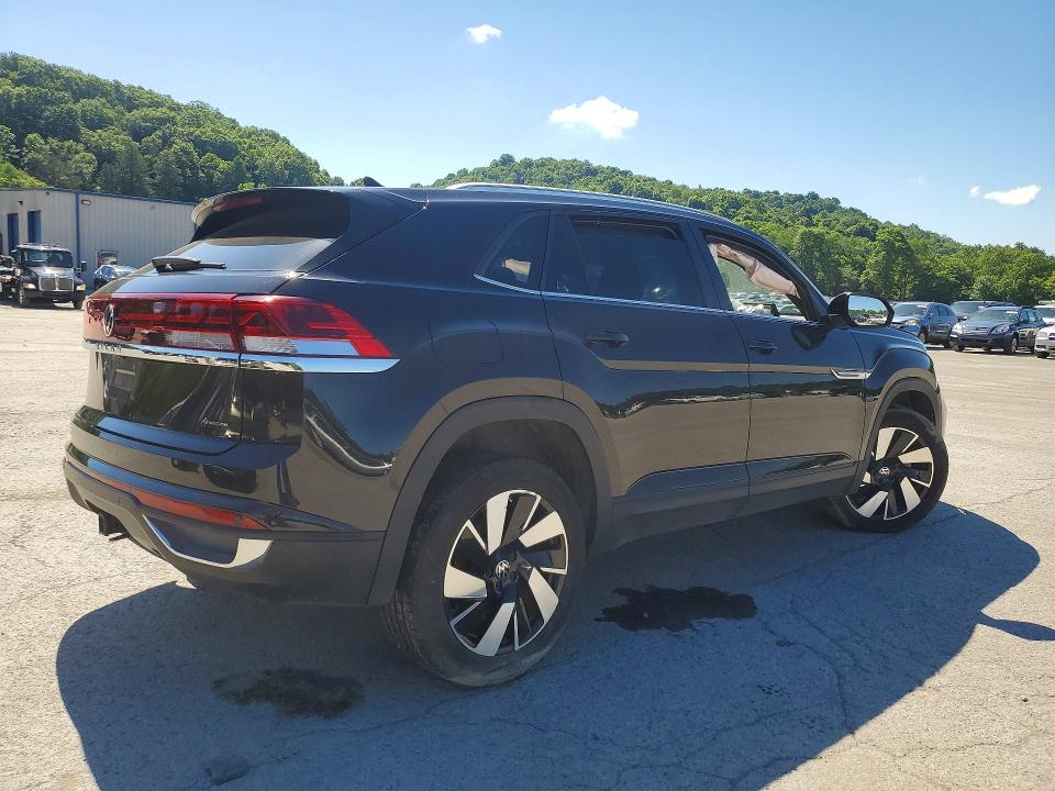 2024 Volkswagen Atlas VIN 1V2HE2CA7RC229306 COPART salvage auction — FRONT END, Fl - Certificate Of Destruction, sold $7,300 on 2026-07-30 (photo 3)