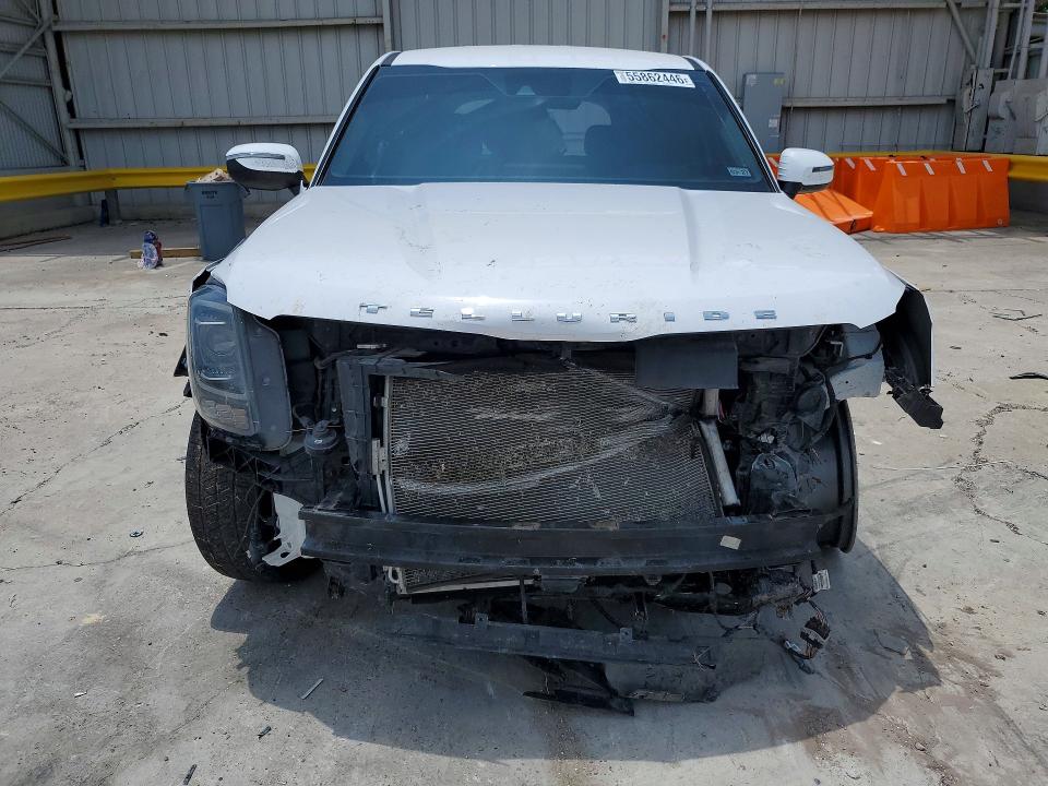 2021 Kia Telluride VIN 5XYP24HC7MG151738 COPART salvage auction — FRONT END, Tx - Salvage Vehicle Title, sold $2,800 on 2026-07-14 (photo 5)