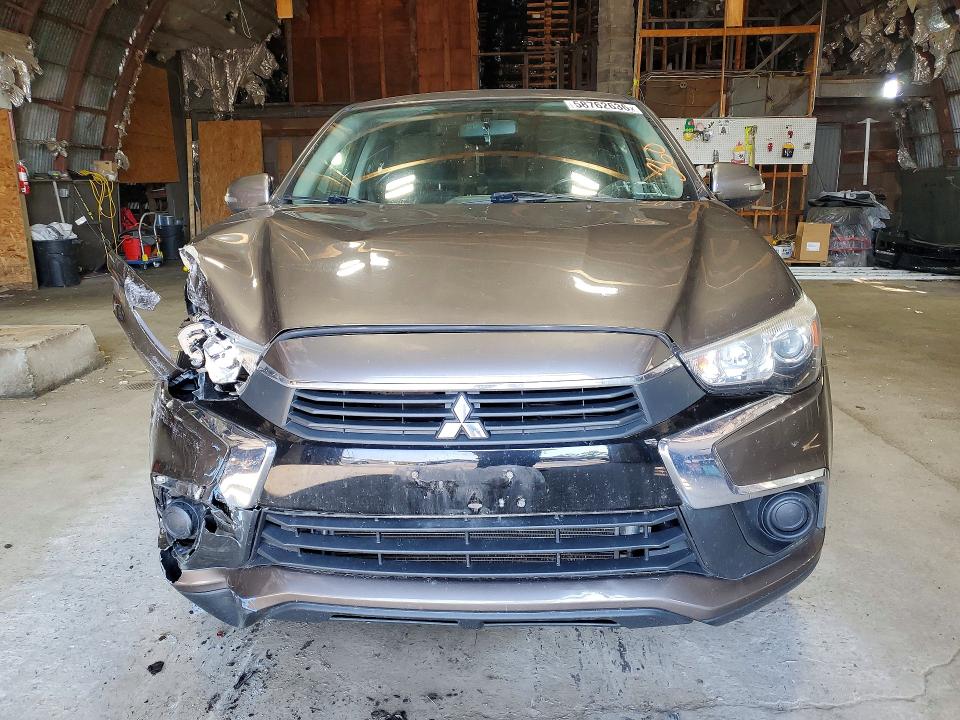 2017 Mitsubishi Outlander VIN JA4AR3AU4HZ023134 COPART salvage auction — FRONT END, Ny - Mv-907A Salvage Certificate, sold $1,350 on 2026-07-15 (photo 5)