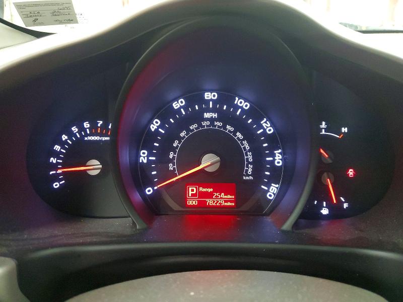 2016 Kia VIN KNDPB3AC8G7846235 COPART salvage auction — SIDE, NC - SALVAGE CERTIFICATE OF TITLE, sold $175 on 2026-07-29 (photo 9)