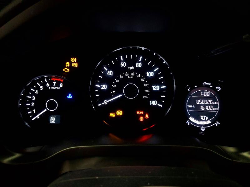 2021 Honda Hr-v VIN 3CZRU5H19MM700991 COPART salvage auction — FRONT END, Va - Cert Of Title - Salvage, sold $4,200 on 2026-07-02 (photo 9)