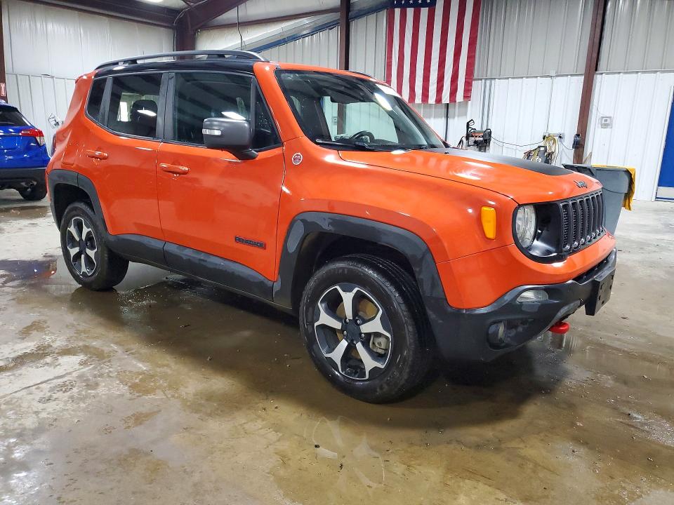 2021 Jeep Renegade VIN ZACNJDC14MPM12451 COPART salvage auction — REAR END, Pa - Certificate Of Salvage, sold $4,550 on 2026-08-05 (photo 4)