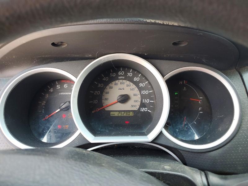 2007 Toyota Tacoma VIN 5TEKU72NX7Z336554 COPART salvage auction — MINOR DENT/SCRATCHES, TX - CERTIFICATE OF TITLE, sold $2,800 on 2026-07-10 (photo 9)