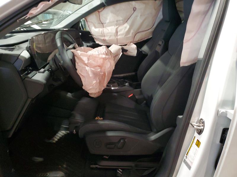 2025 Audi Q6 VIN WA124BGF1SA012958 COPART salvage auction — FRONT END, Pa - Certificate Of Salvage, sold $9,000 on 2026-07-29 (photo 7)