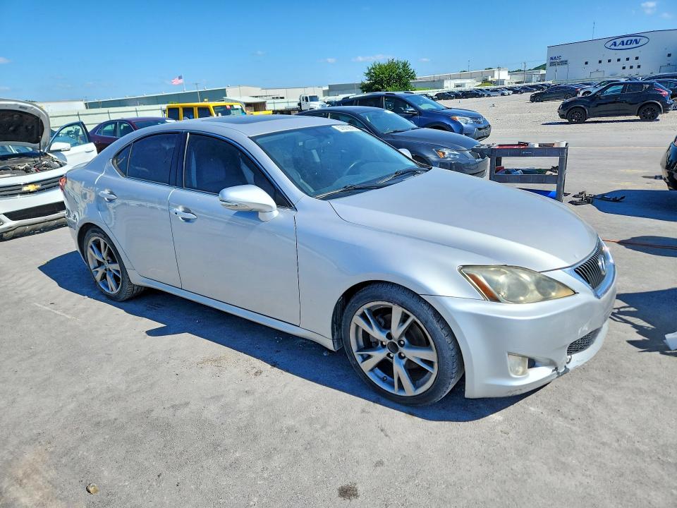 2010 Lexus Is 250 VIN JTHBF5C21A2097361 COPART salvage auction — FRONT END, Ok - Certificate Of Title, sold $900 on 2026-07-10 (photo 4)