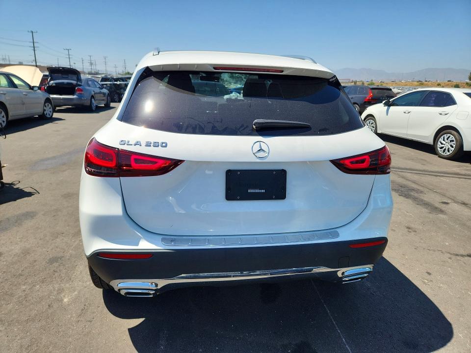 2023 Mercedes-benz Gla-klasse VIN W1N4N4GB7PJ454311 COPART salvage auction — FRONT END, Ca - Salvage Certificate, sold $7,300 on 2026-07-15 (photo 6)