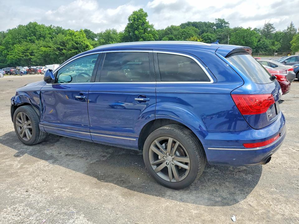 2015 Audi Q7 VIN WA1LGAFE8FD025256 COPART salvage auction — FRONT END, PA - CERTIFICATE OF SALVAGE, sold $3,850 on 2026-07-09 (photo 2)