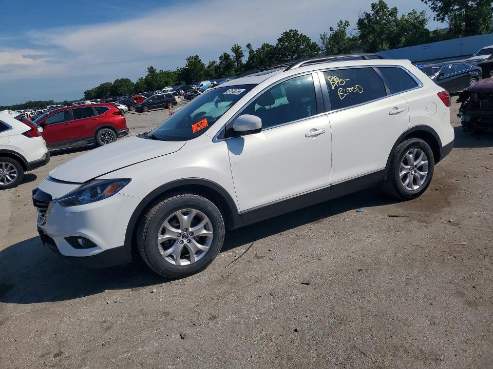 2015 Mazda Cx-9 VIN JM3TB2CA8F0467089 COPART salvage auction — FRONT END, Mo - Salvage Certificate Of Title, sold $825 on 2026-07-28 (photo 1)