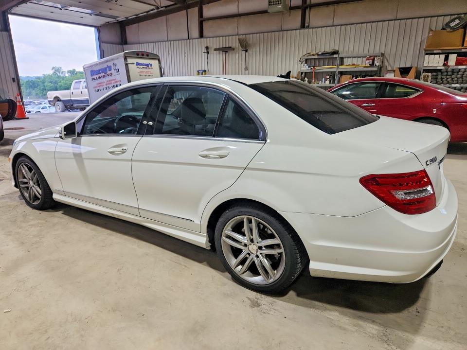 2013 Mercedes-benz VIN WDDGF8AB4DR295607 COPART salvage auction — FRONT END, Pa - Certificate Of Salvage, sold $1,900 on 2026-07-17 (photo 2)