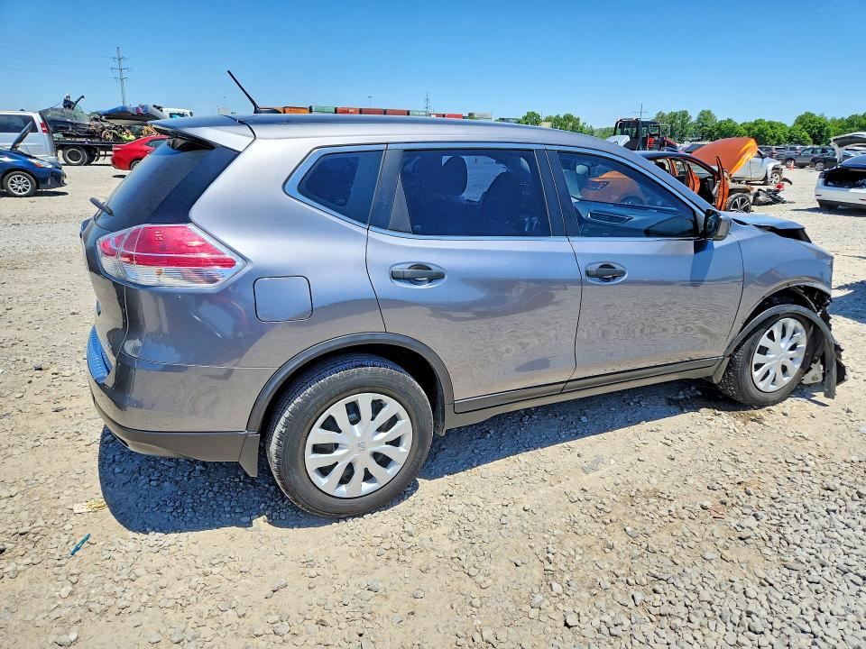 2016 Nissan VIN KNMAT2MV3GP635549 COPART salvage auction — FRONT END, Oh - Cert Of Title-Salvage, sold $2,700 on 2026-07-28 (photo 3)
