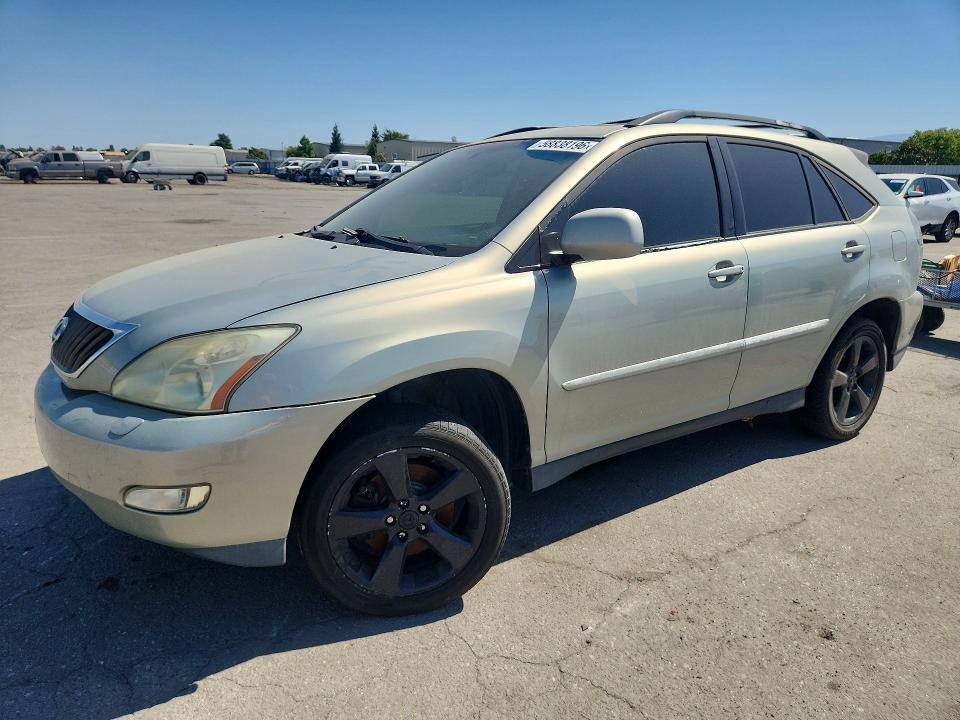 2004 Lexus Rx 330 VIN JTJHA31U240057368 COPART salvage auction — FRONT END, Ca - Dis/Dlr/Exp Only Clean Title (P), sold $225 on 2026-07-24 (photo 1)