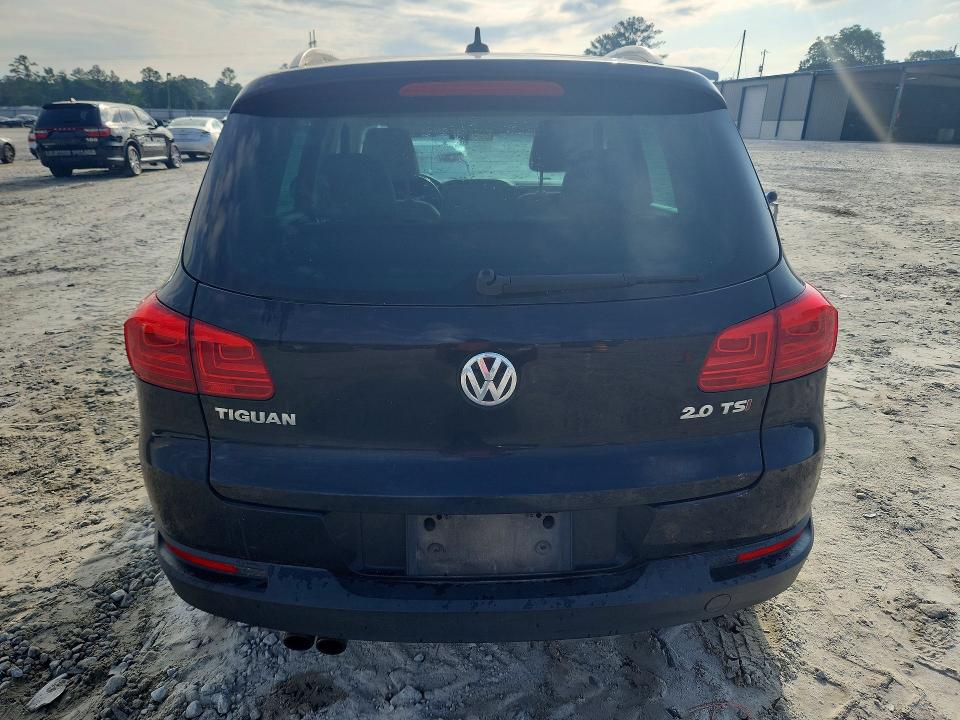 2012 Volkswagen Tiguan VIN WVGAV7AX3CW611230 COPART salvage auction — FRONT END, Ga - Cert Of Title-Salvage, sold $1,000 on 2026-07-08 (photo 6)