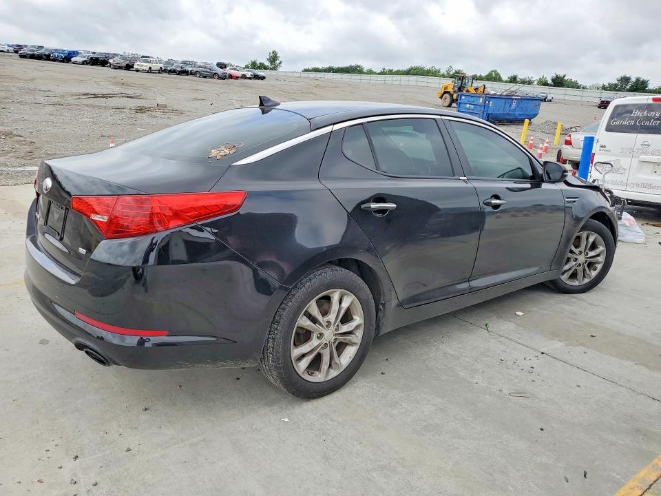 2013 Kia Optima VIN 5XXGM4A71DG141346 COPART salvage auction — FRONT END, KY - CERT OF TITLE-SALVAGE (P), sold $325 on 2026-07-02 (photo 3)