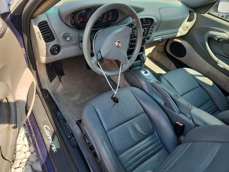 2002 Porsche 911 VIN WP0CA29922S651371 COPART salvage auction — FRONT END, Fl - Certificate Of Title (P), sold $8,300 on 2026-07-09 (photo 8)