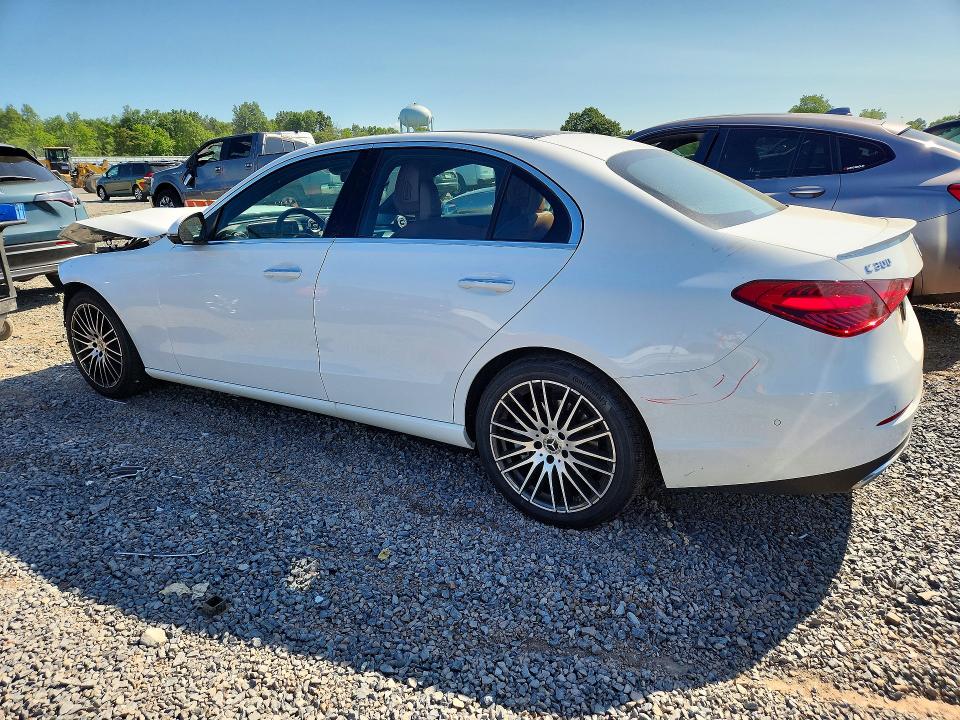 2023 Mercedes-benz C-klasse VIN W1KAF4HB9PR081916 COPART salvage auction — FRONT END, Nj - Cert Of Title-Salvage, sold $375 on 2026-07-21 (photo 2)