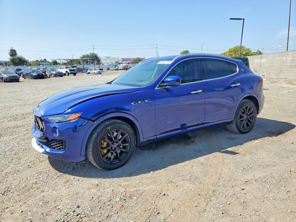 2017 Maserati Levante VIN ZN661YUL4HX222746 COPART salvage auction — FRONT END, Salvage Title, sold $13,300 on 2026-07-17 (photo 1)