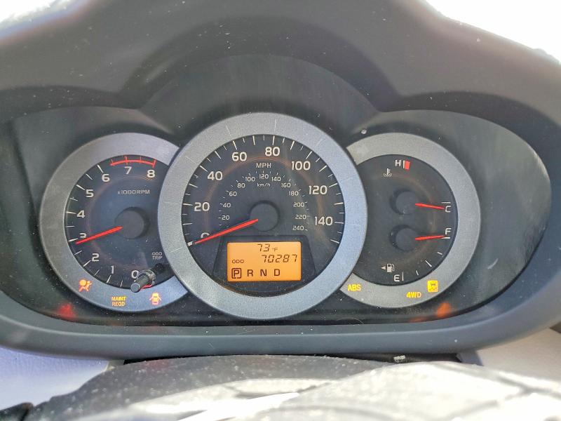 2012 Toyota Rav4 VIN JTMBK4DV3C5106367 COPART salvage auction — ROOF, CA - NON-REPAIRABLE VEHICLE CERT, sold $1,300 on 2026-07-17 (photo 9)