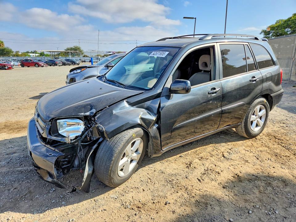 2005 Toyota Rav 4 VIN JTEGD20V050064861 COPART salvage auction — FRONT END, Ca - Salvage Certificate, sold $825 on 2026-07-24 (photo 1)