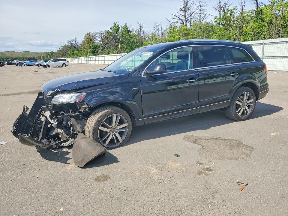 2015 Audi Q7 VIN WA1LGAFE4FD016859 COPART salvage auction — FRONT END, Ny - Mv-907A Salvage Certificate, sold $1,750 on 2026-07-08 (photo 1)