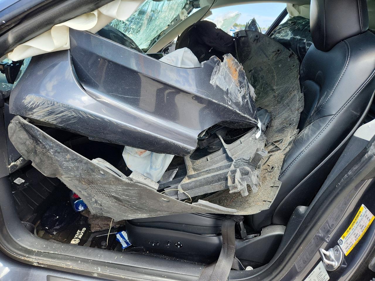 2023 Tesla Model 3 VIN 5YJ3E1EA6PF648783 COPART salvage auction — Front End, MD - CERTIFICATE OF TITLE, sold $4,950 on 2026-07-03 (photo 7)