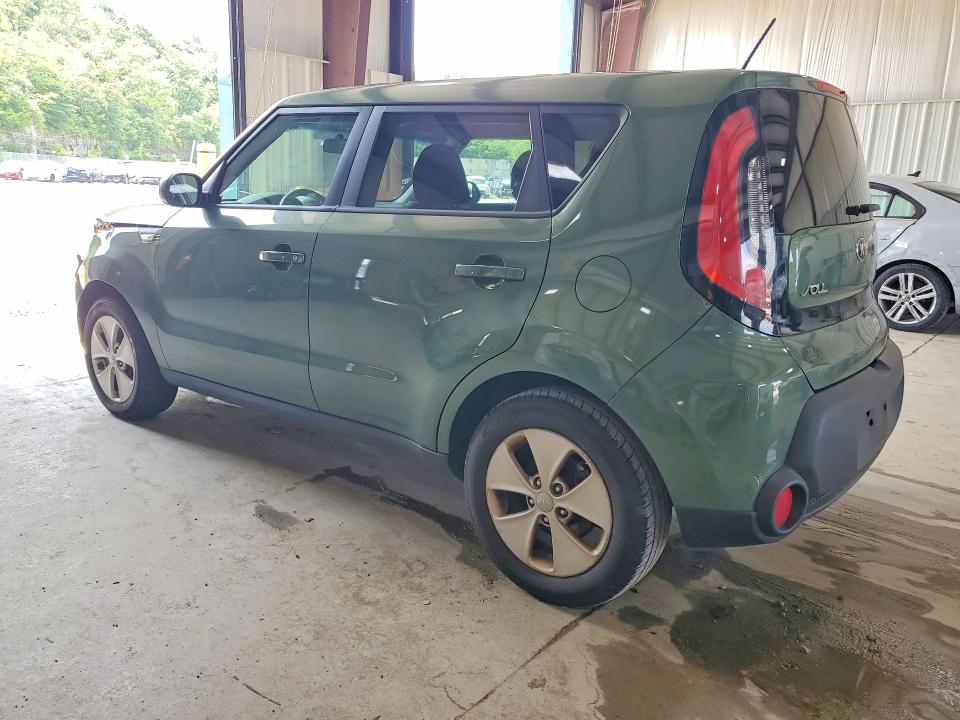 2014 Kia Soul VIN KNDJN2A23E7041254 COPART salvage auction — FRONT END, Pa - Certificate Of Salvage, sold $850 on 2026-07-15 (photo 2)