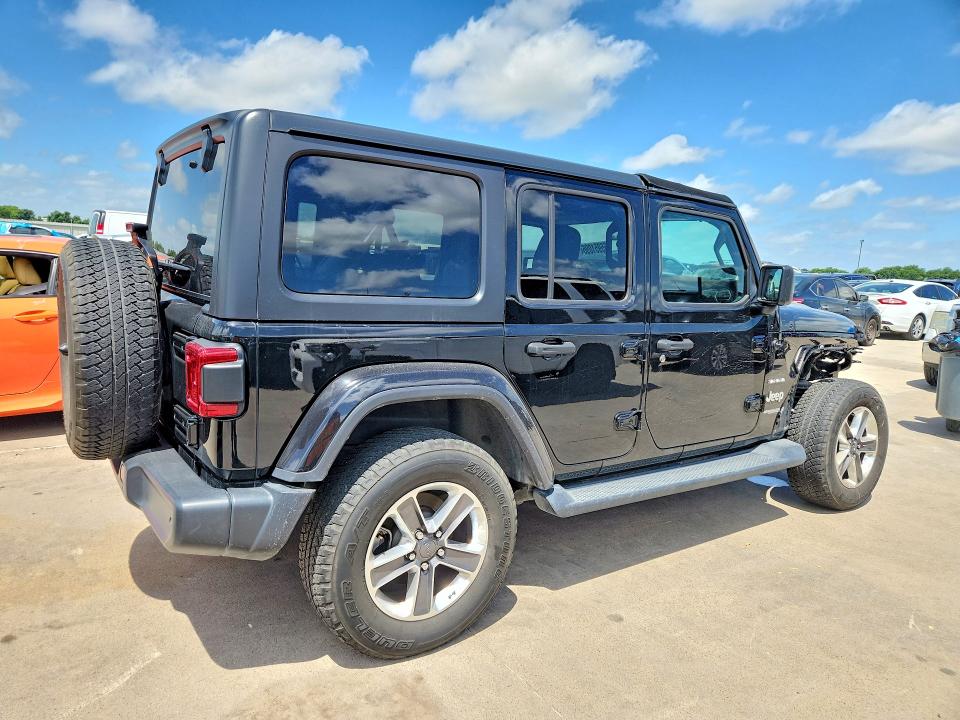 2020 Jeep Wrangler / VIN 1C4HJXEG7LW297476 COPART salvage auction — FRONT END, Tx - Salvage Vehicle Title, sold $12,100 on 2026-07-09 (photo 3)