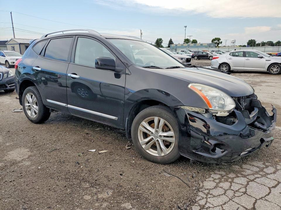 2013 Nissan Rogue VIN JN8AS5MV1DW655941 COPART salvage auction — FRONT END, In - Cert Of Title-Salvage Title, sold $475 on 2026-07-27 (photo 4)