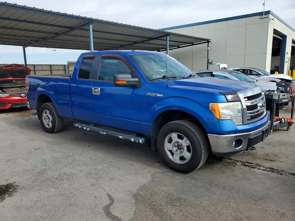 2014 Ford F-150 lightning VIN 1FTEX1EM9EFA39497 COPART salvage auction — REAR END, Tx - Certificate Of Title, sold $2,350 on 2026-07-31 (photo 4)