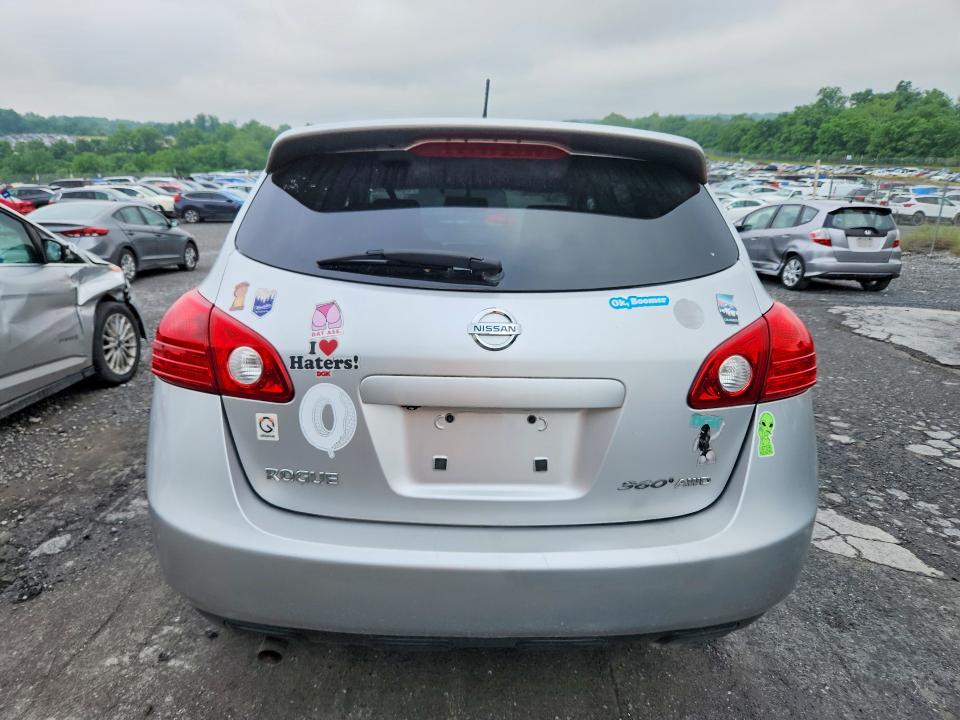 2010 Nissan Rogue sport VIN JN8AS5MV9AW143484 COPART salvage auction — FRONT END, Pa - Cert Of Title, sold $600 on 2026-07-24 (photo 6)