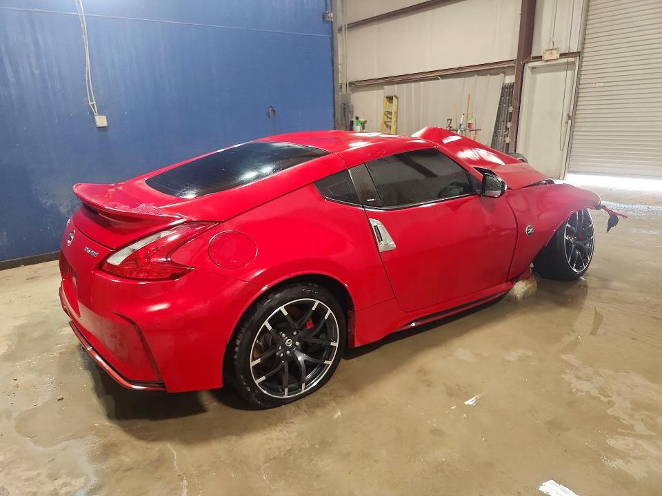 2017 Nissan 370z VIN JN1AZ4EH0HM951886 COPART salvage auction — FRONT END, Tx - Certificate Of Title, sold $750 on 2026-07-09 (photo 3)