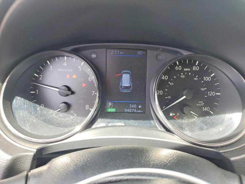 2018 Nissan Rogue VIN JN8AT2MV9JW304010 COPART salvage auction — FRONT END, Va - Cert Of Title - Salvage, sold $4,450 on 2026-07-22 (photo 9)