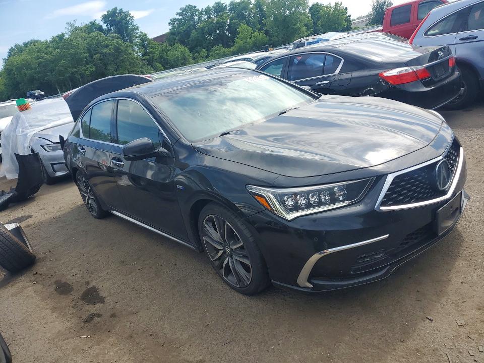 2018 Acura RLX VIN JH4KC2F98JC000456 COPART salvage auction — REAR END, Ct - Cert Of Title-Salvage, sold $2,900 on 2026-07-17 (photo 4)