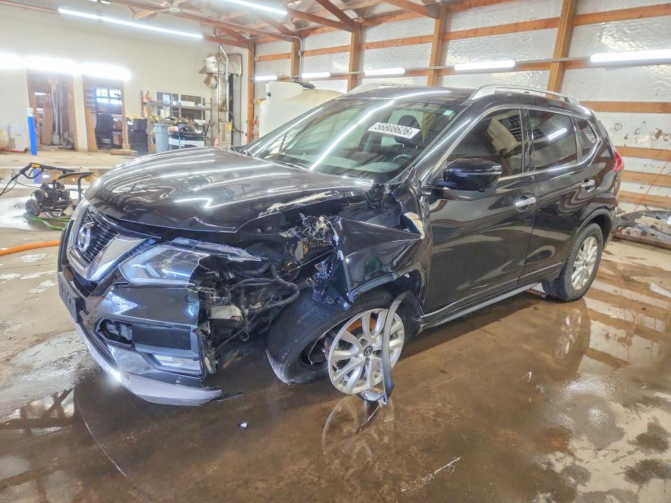 2017 Nissan VIN KNMAT2MV1HP533992 COPART salvage auction — FRONT END, Il - Salvage Certificate, sold $1,650 on 2026-07-20 (photo 1)
