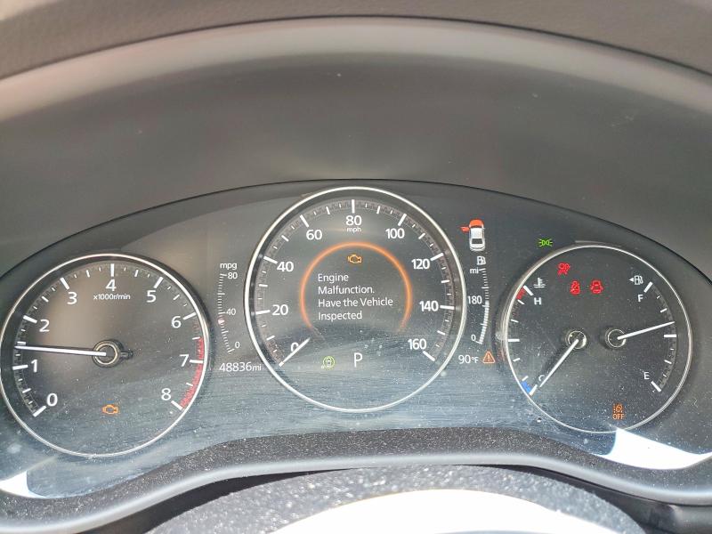 2025 Mazda 3 VIN 3MZBPACM6SM454579 COPART salvage auction — SIDE, Fl - Cert Of Title Slvg Rebuildable, sold $10,000 on 2026-07-30 (photo 9)