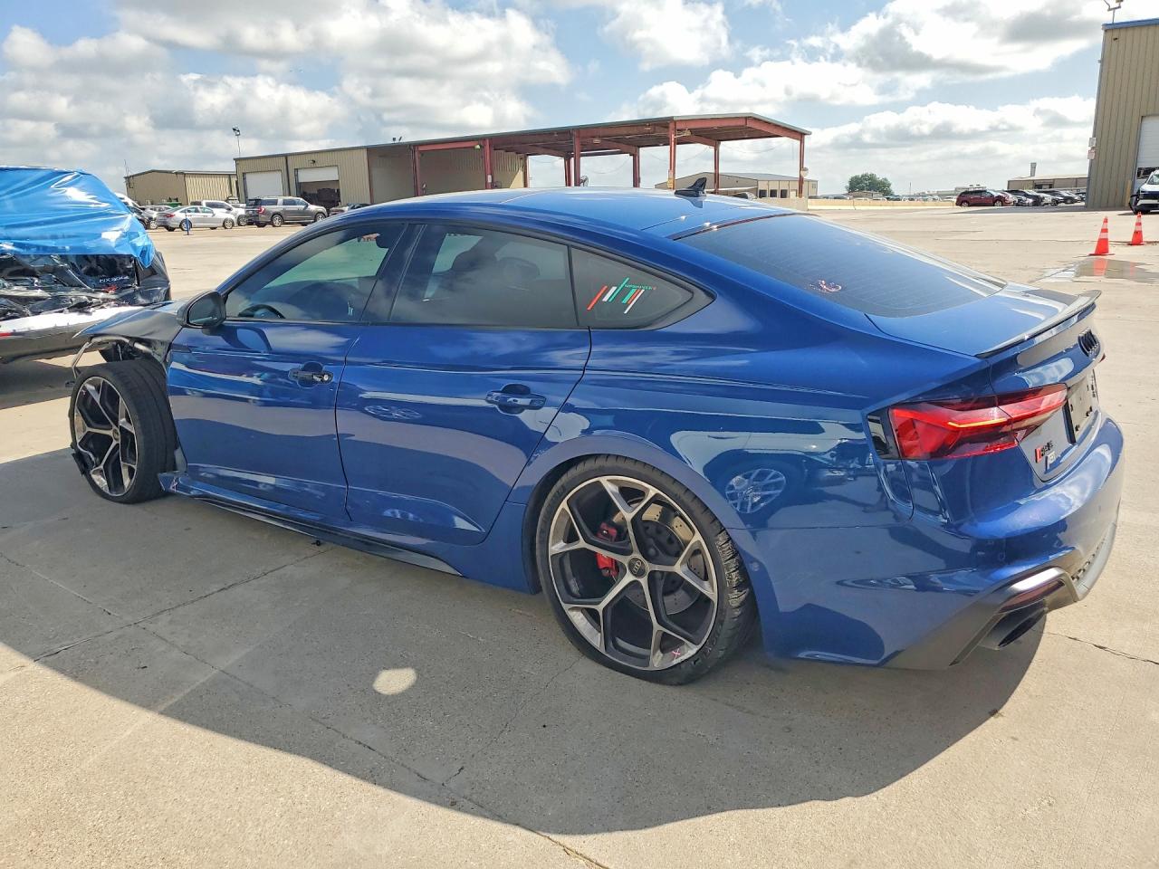 2025 Audi RS5 VIN WUAAWCF51SA901806 COPART salvage auction — Front End, TX - SALVAGE VEHICLE TITLE, sold $40,250 on 2026-08-13 (photo 2)