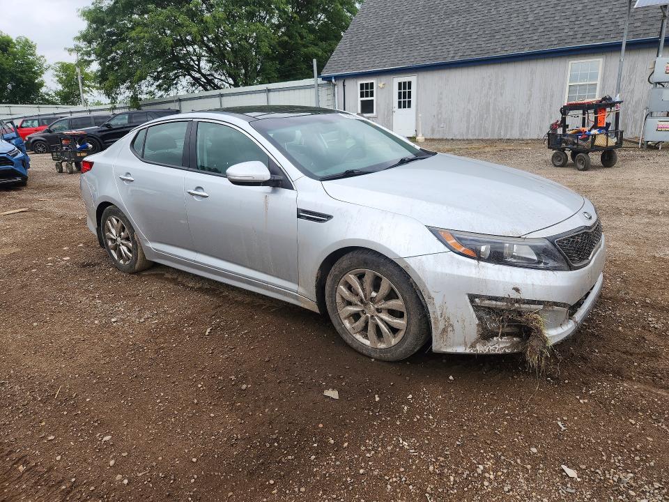 2015 Kia VIN 5XXGN4A79FG493185 COPART salvage auction — FRONT END, Mi - Certificate Of Title, sold $1,300 on 2026-07-22 (photo 4)