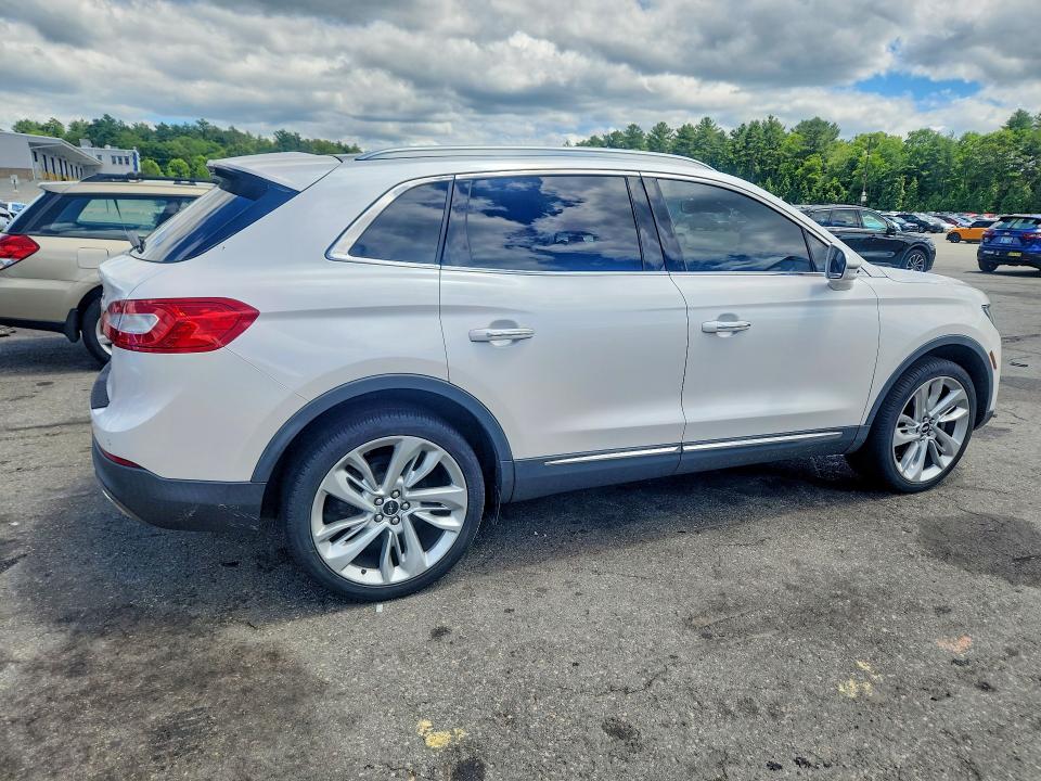 2018 Lincoln Mkx VIN 2LMPJ8LR8JBL19280 COPART salvage auction — WATER/FLOOD, Wv - Salvage Cert - Flood Damaged, sold $4,650 on 2026-07-02 (photo 3)