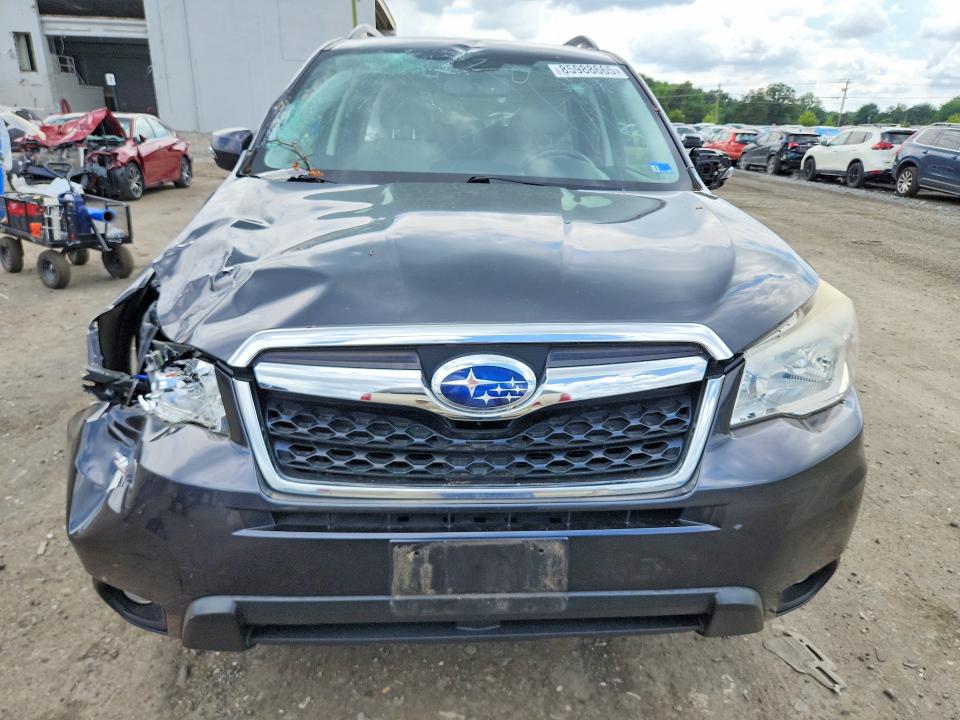 2014 Subaru Forester VIN JF2SJAPC9EH523765 COPART salvage auction — FRONT END, Va - Certificate Of Title, sold $875 on 2026-07-15 (photo 5)