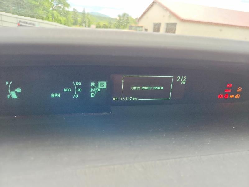 2011 Toyota Prius VIN JTDKN3DU9B0310045 COPART salvage auction — FRONT END, Vt - Certificate Of Title, sold $825 on 2026-07-20 (photo 9)
