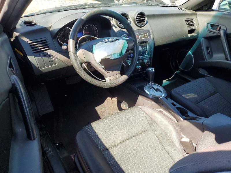 2007 Hyundai Tiburon VIN KMHHM66DX7U248100 COPART salvage auction — FRONT END, Il - Salvage Certificate, sold $325 on 2026-07-29 (photo 8)