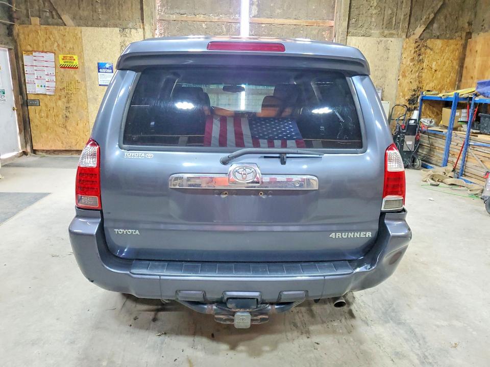 2007 Toyota 4runner VIN JTEBT14R770066291 COPART salvage auction — HAIL, Sd - Certificate Of Title, sold $3,450 on 2026-07-07 (photo 6)