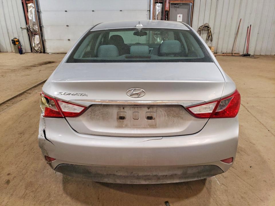 2014 Hyundai Sonata VIN 5NPEB4ACXEH919966 COPART salvage auction — FRONT END, Ak - Bill Of Sale- Salvage, sold $100 on 2026-07-14 (photo 6)