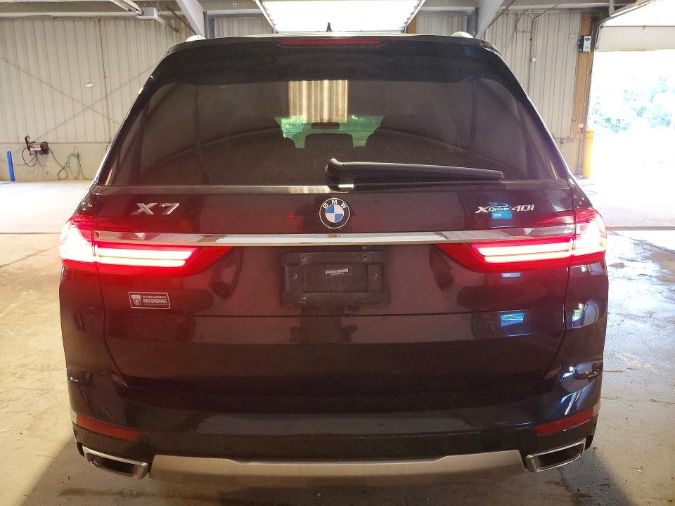 2021 BMW X7 VIN 5UXCW2C08M9E41090 COPART salvage auction — FRONT END, Pa - Certificate Of Salvage, sold $17,500 on 2026-07-08 (photo 6)