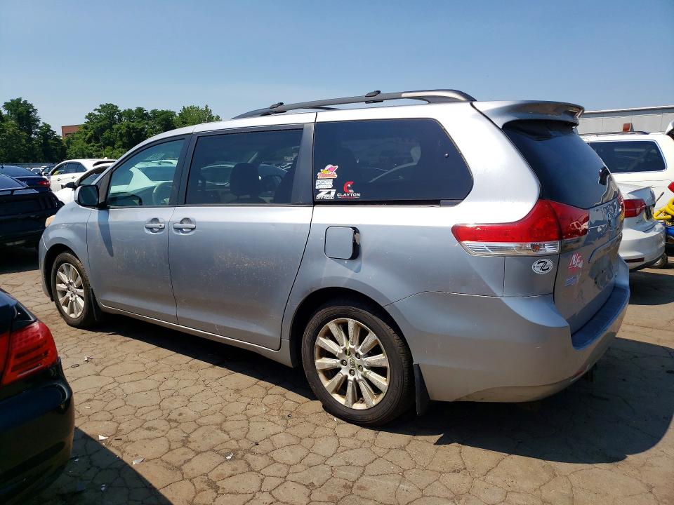 2011 Toyota Sienna VIN 5TDJK3DC1BS027681 COPART salvage auction — MECHANICAL, Ct - Certificate Of Title, sold $1,100 on 2026-07-07 (photo 2)