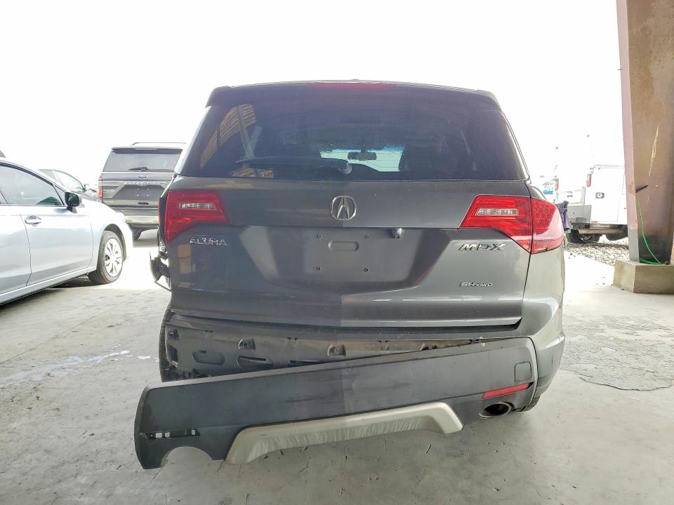 2008 Acura Mdx VIN 2HNYD28868H541794 COPART salvage auction — REAR END, Ca - Salvage Certificate, sold $275 on 2026-07-09 (photo 6)