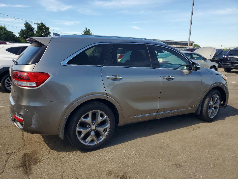 2016 Kia Sorento VIN 5XYPKDA18GG033632 COPART salvage auction — FRONT END, Oh - Cert Of Title-Salvage, sold $1,750 on 2026-07-17 (photo 3)