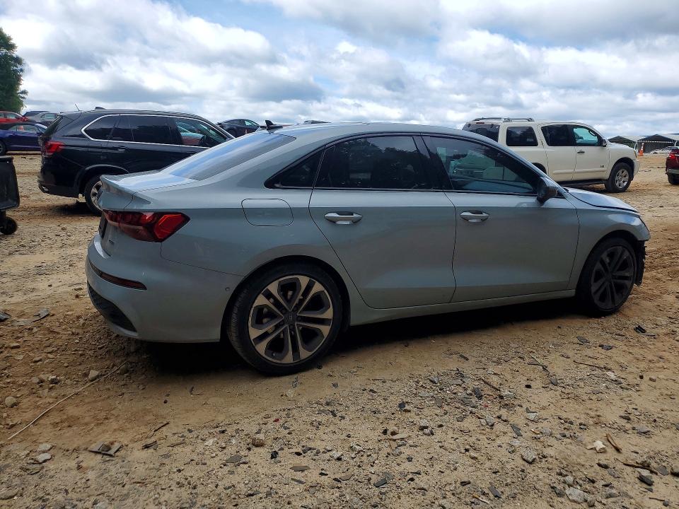 2025 Audi A3 VIN WAUGUDGY9SA066336 COPART salvage auction — FRONT END, Ga - Cert Of Title-Salvage, sold $300 on 2026-07-24 (photo 3)