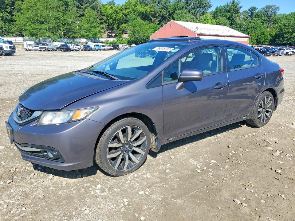 2015 Honda VIN 19XFB2F99FE243327 COPART salvage auction — MINOR DENT/SCRATCHES, Ma - Cert Of Title-Parts Only Salva, sold $1,550 on 2026-07-30 (photo 1)